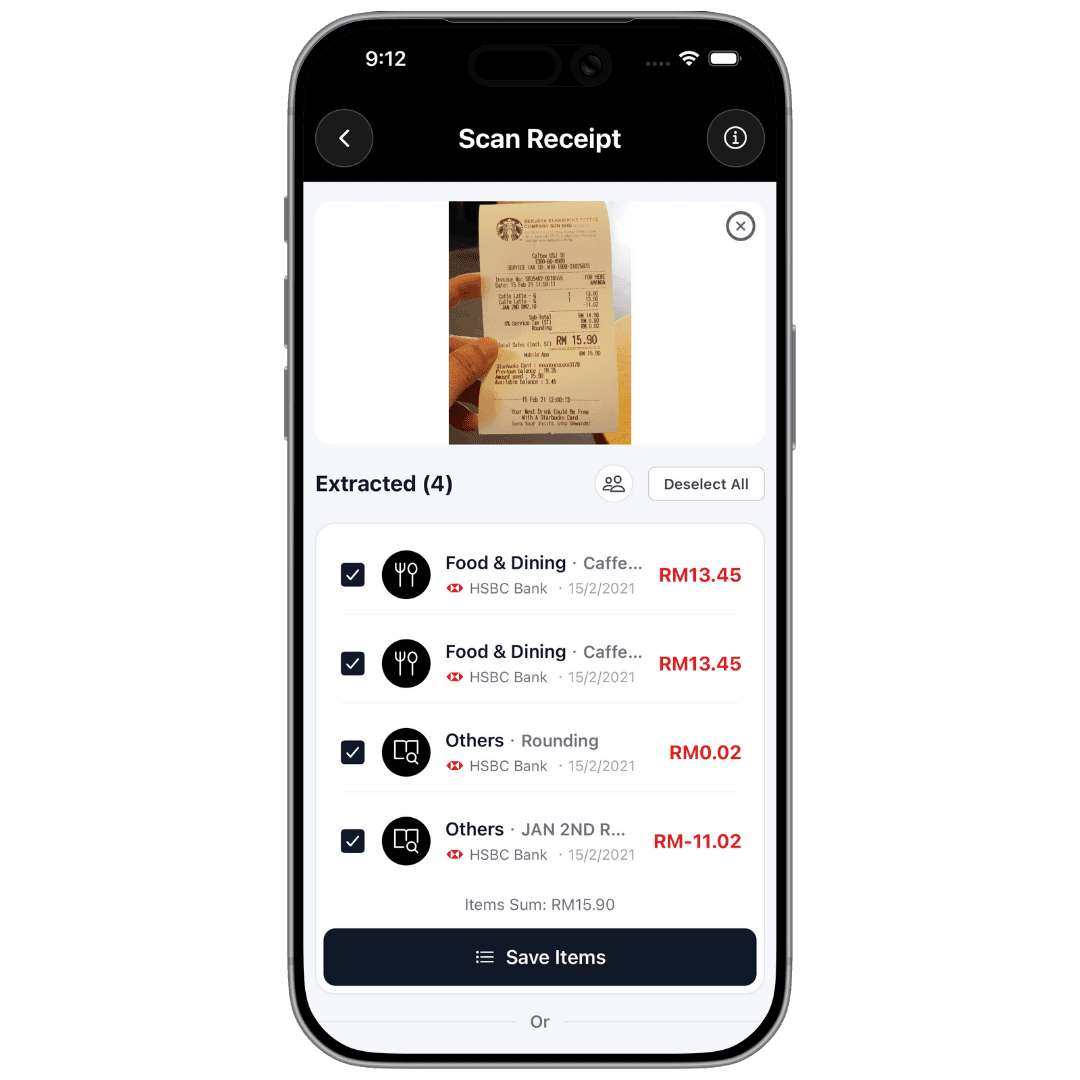 App Interface Results